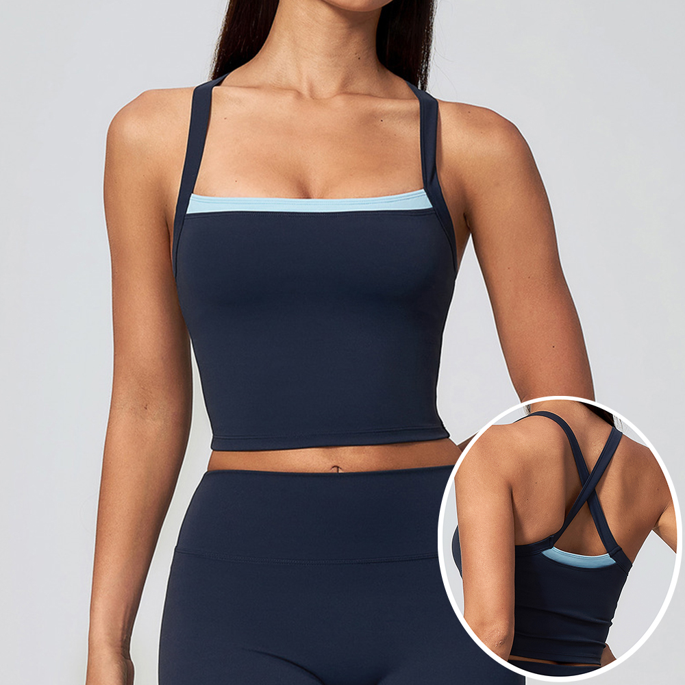 Sports Bra High Impact - Kadın Çapraz Sırtlı Yoga Atleti Push