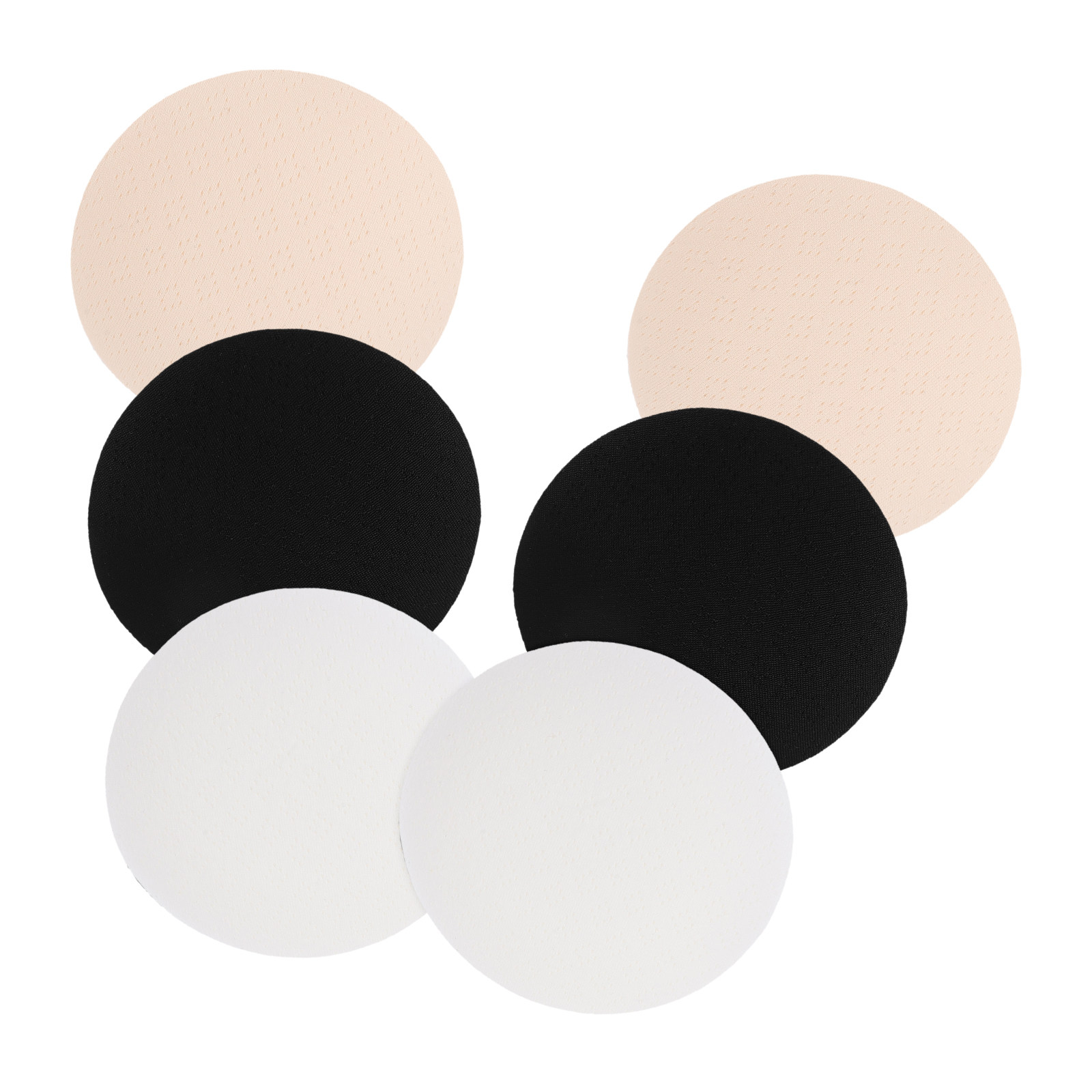 Nipple Cover Pasties - 3 Çift Yeniden Kullanılabilir, Hava Alan