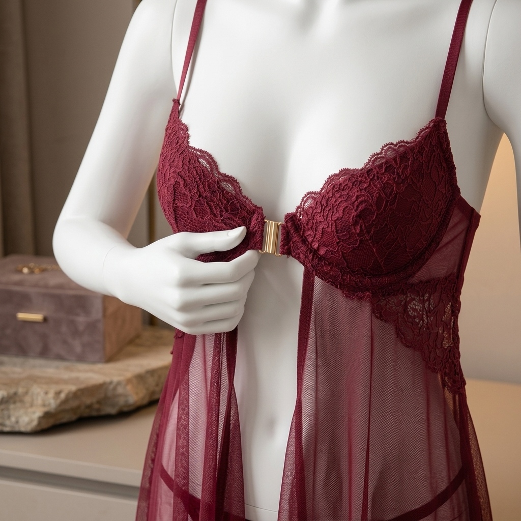Kadın Dantelli Babydoll İç Giy - Babydoll Chemise Night incelemesi ve fiyatı