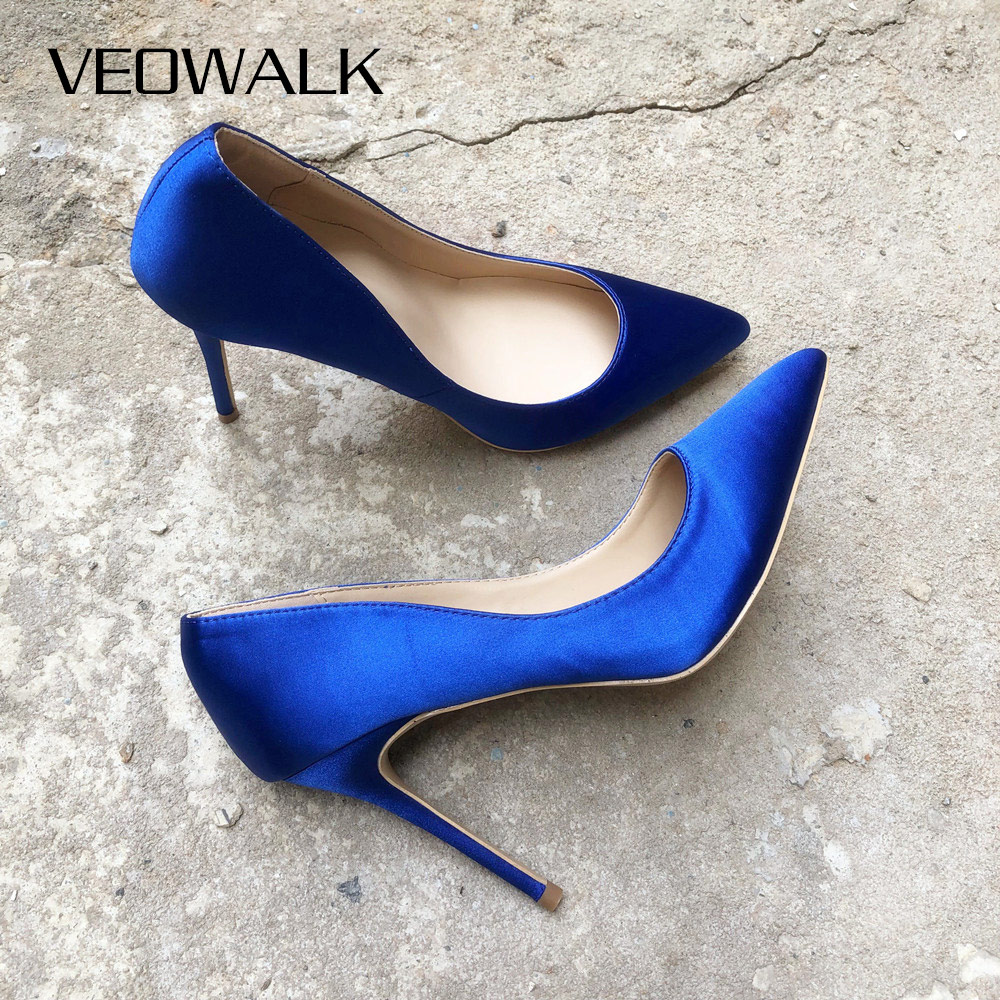Veowalk kraliyet mavi kadın ip - Slip Dress Satin incelemesi ve fiyatı
