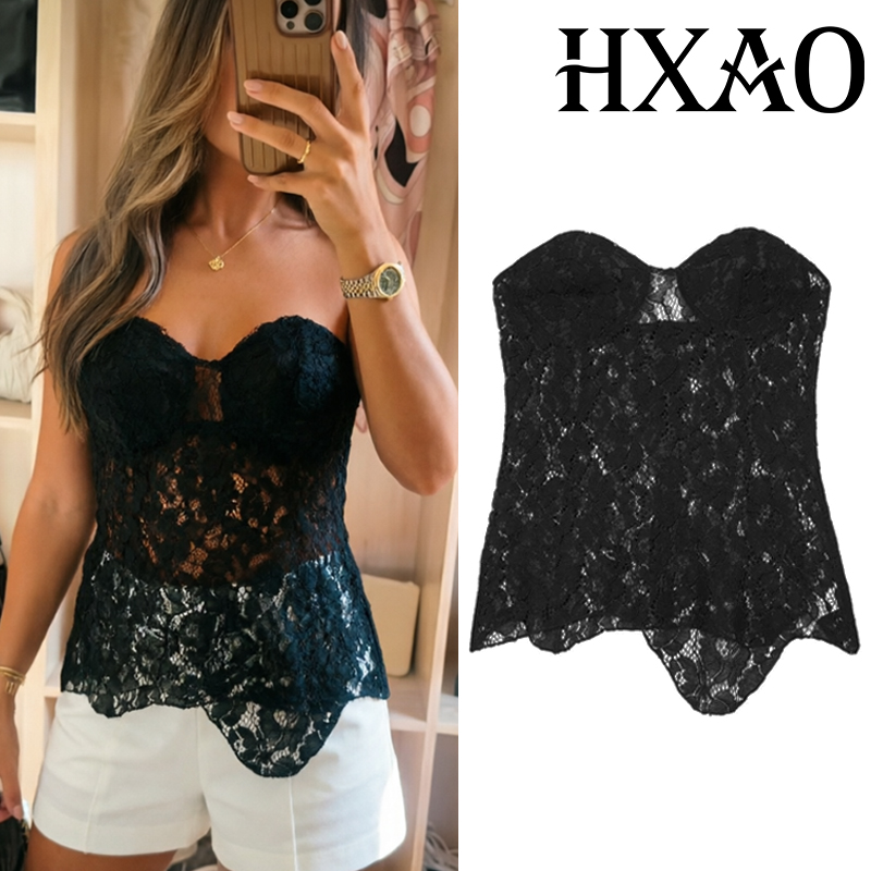 HXAO Korse Straplez Dantel Siy - Strapless Bra Backless incelemesi ve fiyatı