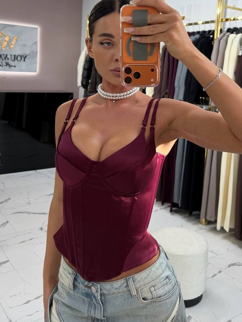 Seksi Kadınlar Straplez Korse  - Strapless Bra Backless incelemesi ve fiyatı