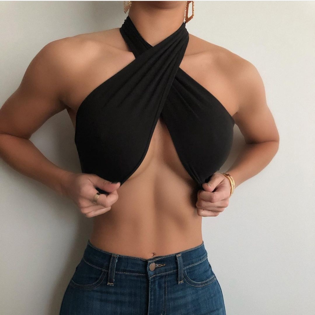Kadın moda seksi Mini Tops kad - Strapless Bra Backless incelemesi ve fiyatı